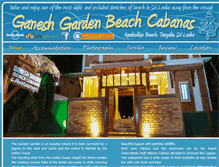 Tablet Screenshot of ganeshgarden.com